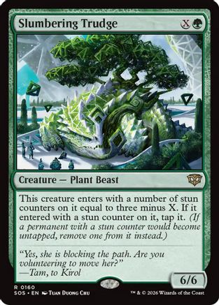 Slumbering Trudge  [Secrets of Strixhaven] Foil