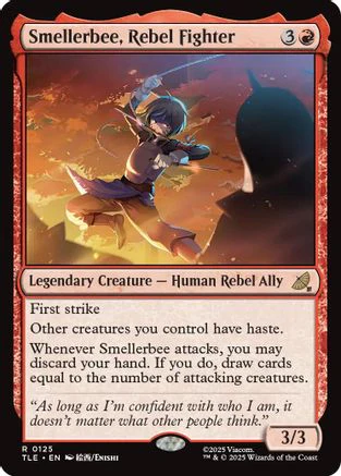 Smellerbee, Rebel Fighter  [Avatar: The Last Airbender: Eternal-Legal] Foil