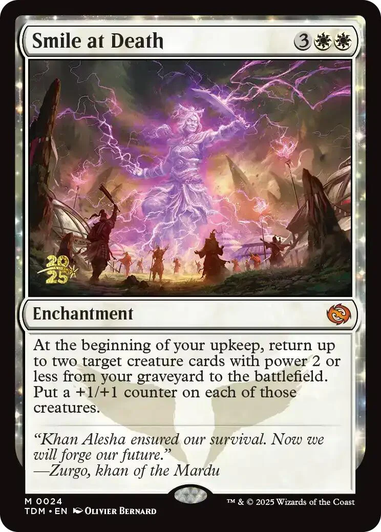 Smile at Death [Tarkir: Dragonstorm Prerelease Promos] Foil