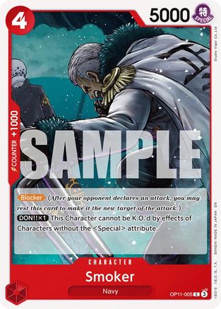 Smoker (OP11-005) - [A Fist of Divine Speed]
