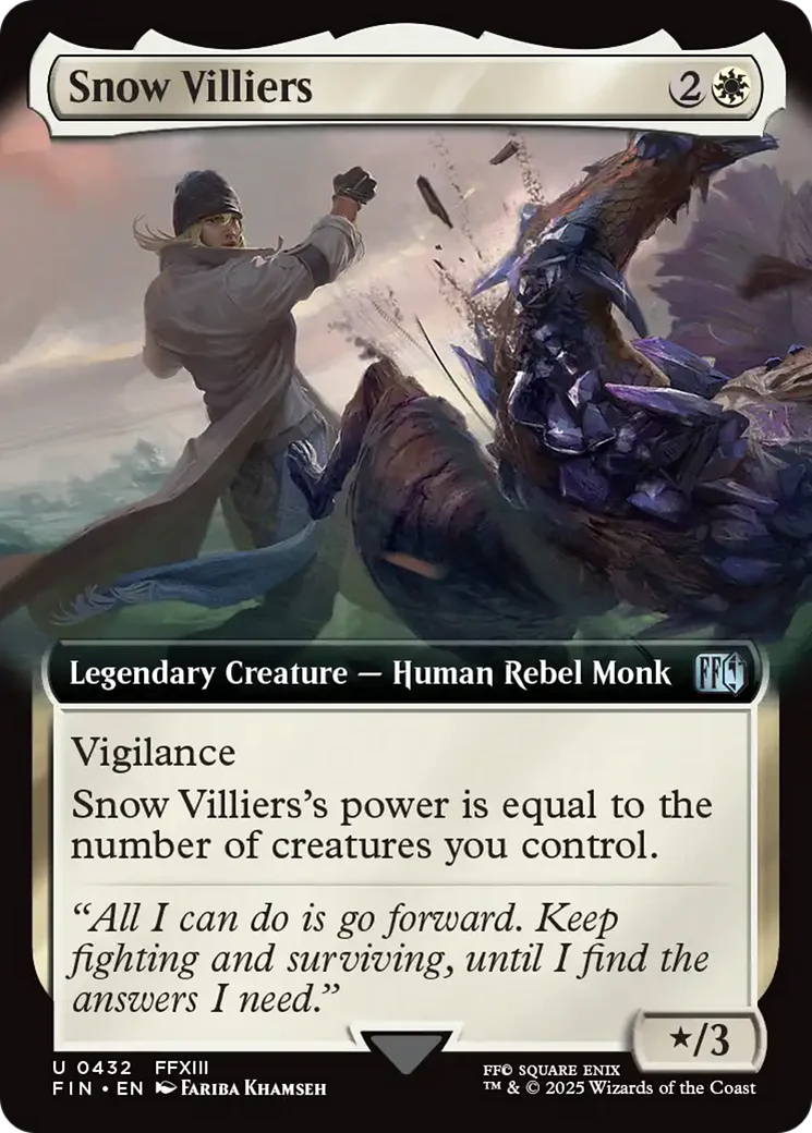 Snow Villiers (Extended Art) [FINAL FANTASY] Foil