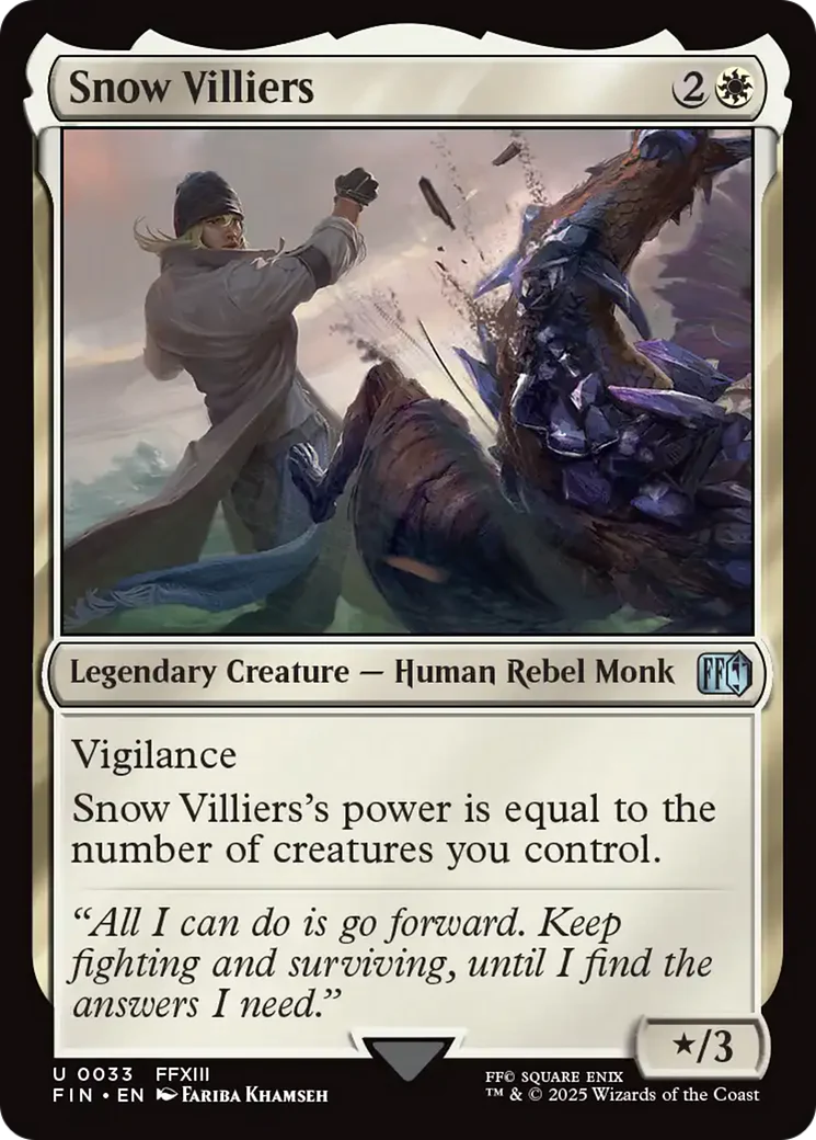Snow Villiers [FINAL FANTASY] Foil