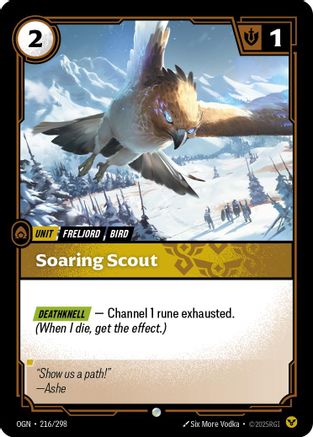 Soaring Scout (216/298) - Riftbound - [Origins]