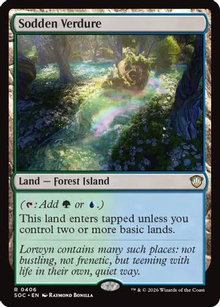 Sodden Verdure  [Commander: Secrets of Strixhaven]