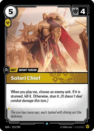 Solari Chief (225/298) - Riftbound - [Origins]