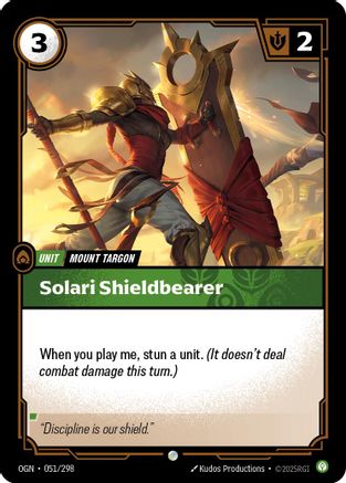 Solari Shieldbearer (051/298) - Riftbound - [Origins]