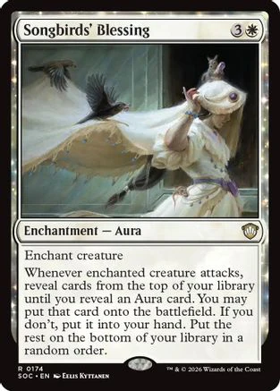 Songbirds' Blessing  [Commander: Secrets of Strixhaven]