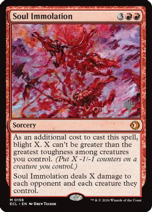 Soul Immolation  [Promo Pack: Lorwyn Eclipsed]