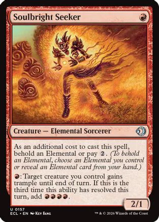 Soulbright Seeker  [Lorwyn Eclipsed] Foil