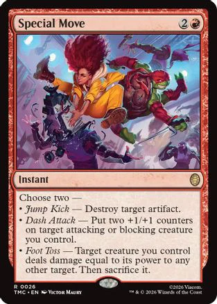 Special Move  [Commander: Teenage Mutant Ninja Turtles] Foil