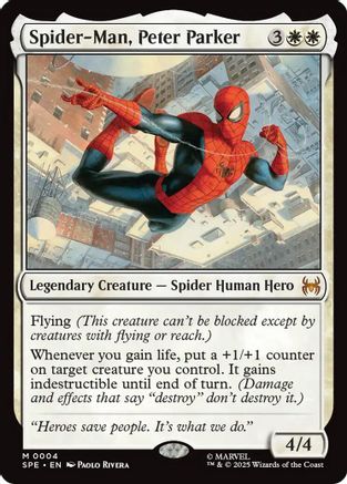 Spider-Man, Peter Parker  [Marvel's Spider-Man: Eternal-Legal] Foil