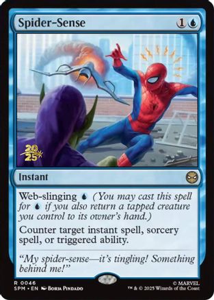 Spider-Sense  [Prerelease Cards] Foil