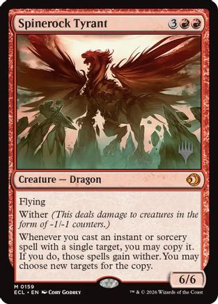Spinerock Tyrant  [Promo Pack: Lorwyn Eclipsed] Foil