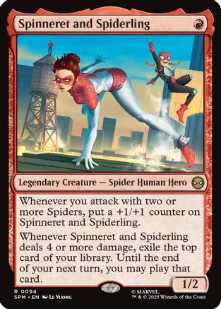 Spinneret and Spiderling  [Marvel's Spider-Man]