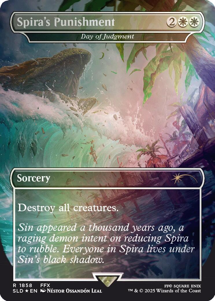 Spira's Punishment - Day of Judgement (Rainbow Foil) [Secret Lair Drop Series]