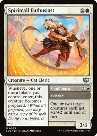 Spiritcall Enthusiast  [Secrets of Strixhaven] Foil