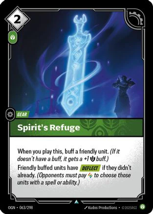 Spirit's Refuge (063/298) - Riftbound - [Origins]