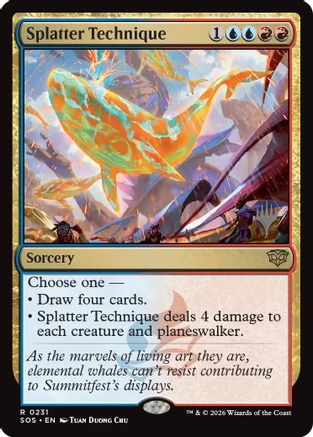 Splatter Technique  [Promo Pack: Secrets of Strixhaven]