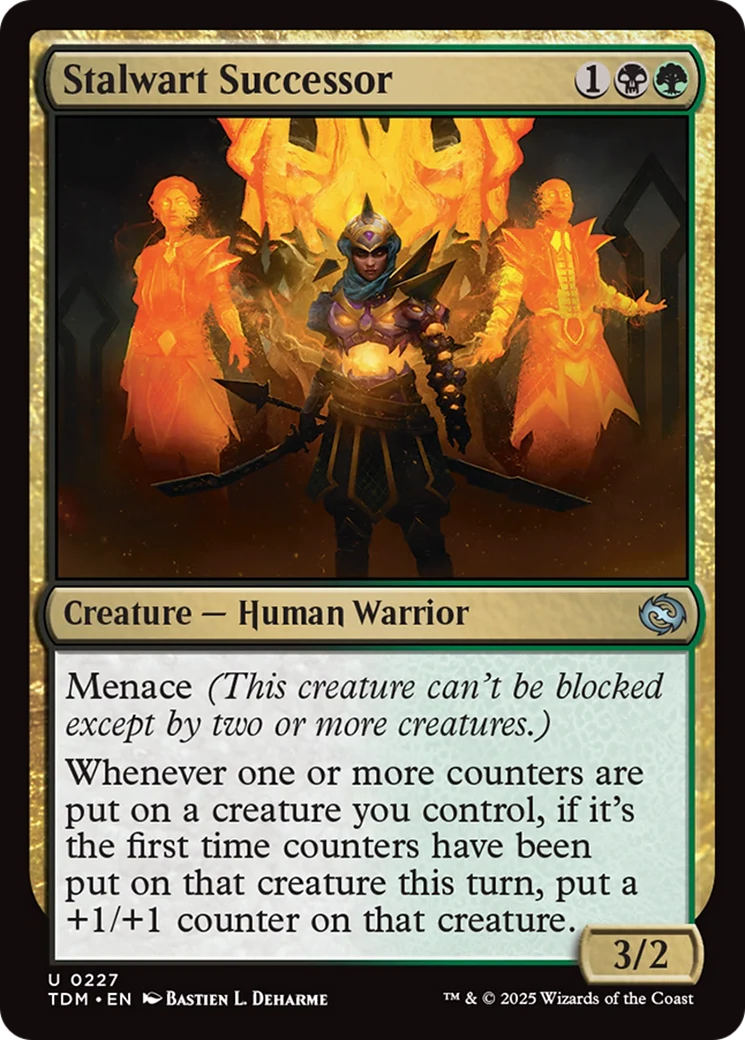 Stalwart Successor [Tarkir: Dragonstorm] Foil