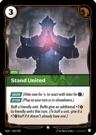 Stand United (053/298) - Riftbound - [Origins]