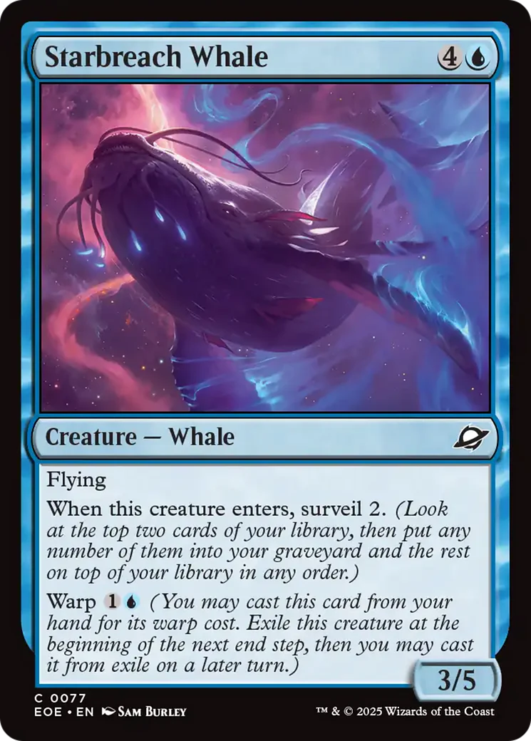 Starbreach Whale [Edge of Eternities] Foil