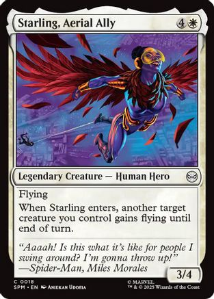 Starling, Aerial Ally  [Marvel's Spider-Man]