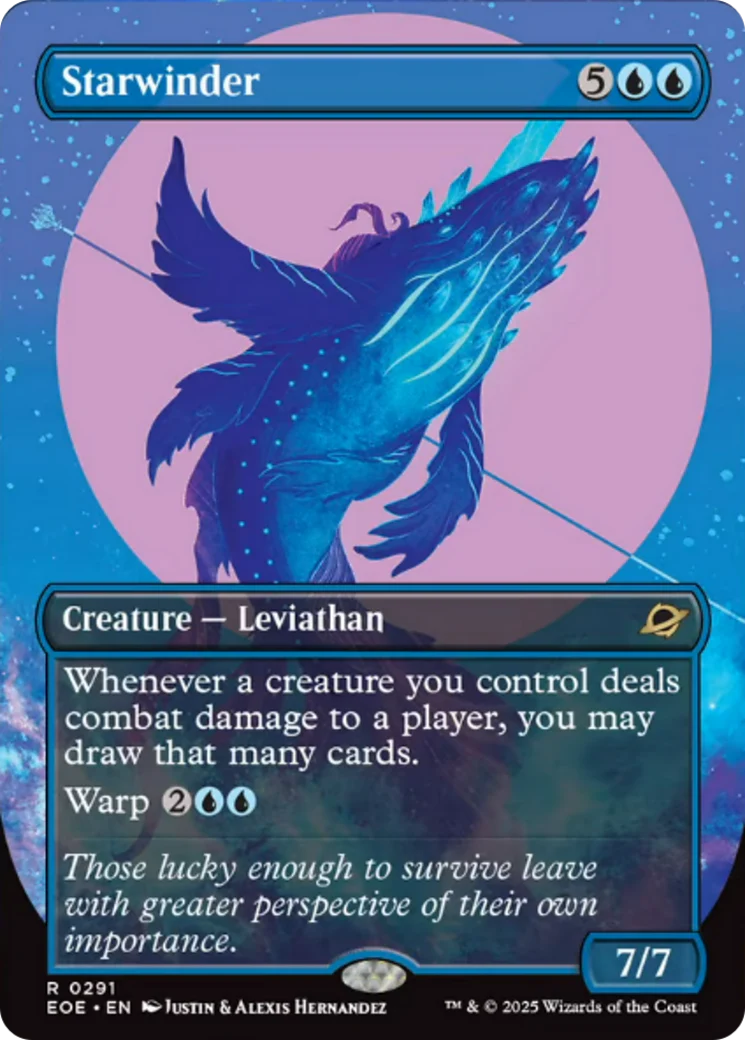 Starwinder (0291) (Borderless) [Edge of Eternities] Foil