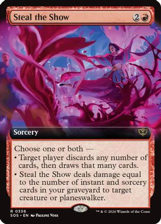 Steal the Show (Extended Art)  [Secrets of Strixhaven] Foil