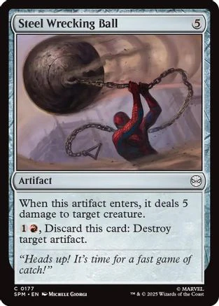 Steel Wrecking Ball  [Marvel's Spider-Man] Foil