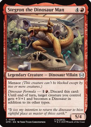 Stegron the Dinosaur Man  [Marvel's Spider-Man] Foil