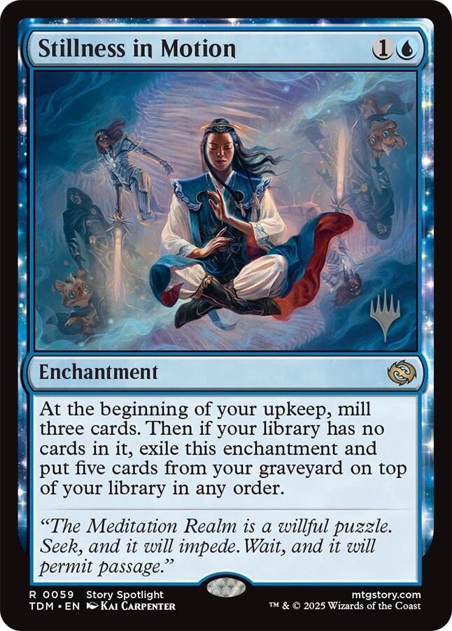 Stillness in Motion [Tarkir: Dragonstorm Promos] Foil