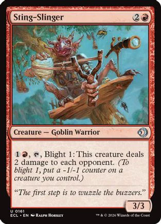 Sting-Slinger  [Lorwyn Eclipsed] Foil
