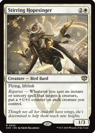 Stirring Hopesinger  [Secrets of Strixhaven] Foil