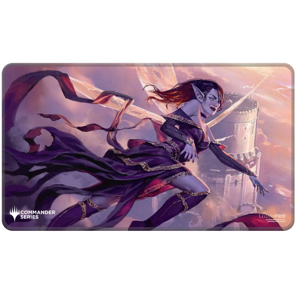 Stitched Edge Playmat Alela MtG