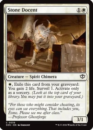 Stone Docent  [Secrets of Strixhaven]