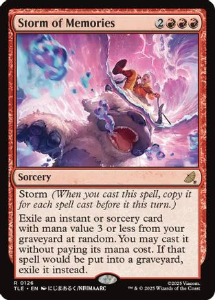 Storm of Memories  [Avatar: The Last Airbender: Eternal-Legal]