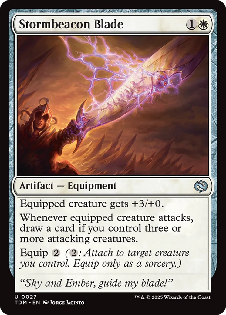Stormbeacon Blade [Tarkir: Dragonstorm] Foil