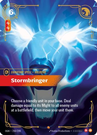 Stormbringer (250/298) - Riftbound - [Origins] Foil