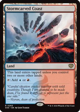 Stormcarved Coast  [Secrets of Strixhaven] Foil