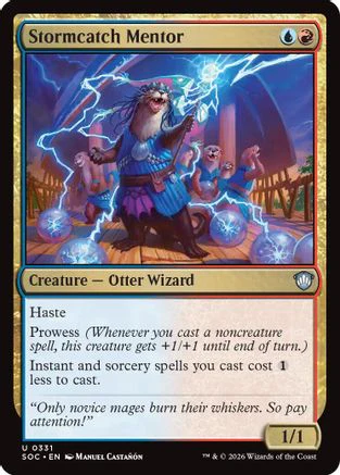 Stormcatch Mentor  [Commander: Secrets of Strixhaven]