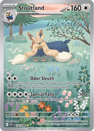 Stoutland (155/086) [Scarlet & Violet: White Flare]
