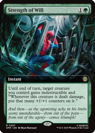 Strength of Will (Extended Art)  [Marvel's Spider-Man] Foil