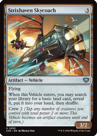 Strixhaven Skycoach  [Secrets of Strixhaven] Foil