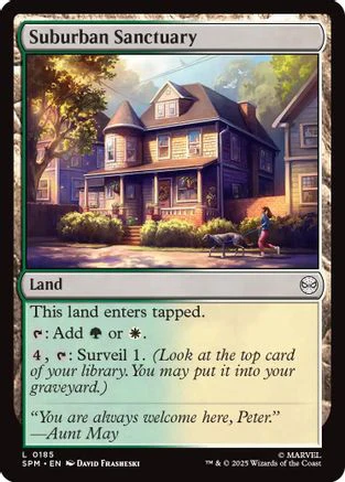 Suburban Sanctuary  [Marvel's Spider-Man] Foil