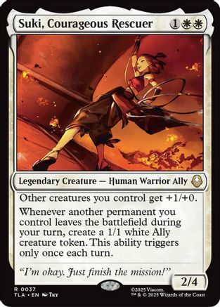 Suki, Courageous Rescuer  [Avatar: The Last Airbender] Foil