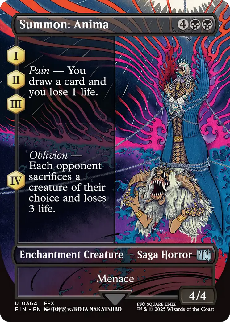 Summon: Anima (Borderless) [FINAL FANTASY] Foil
