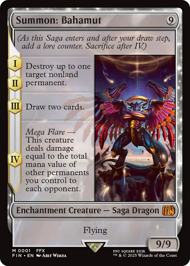 Summon: Bahamut [FINAL FANTASY] Foil