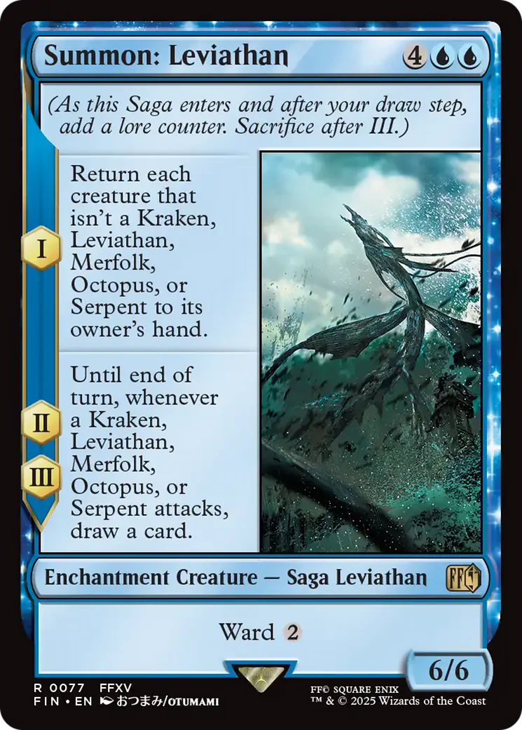 Summon: Leviathan [FINAL FANTASY] Foil