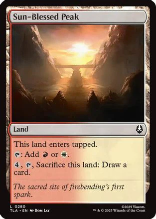 Sun-Blessed Peak  [Avatar: The Last Airbender] Foil
