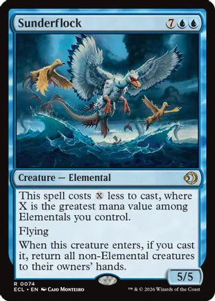 Sunderflock  [Lorwyn Eclipsed] Foil